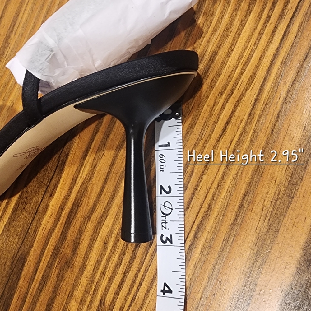Jewel Badgley Mischka Kathryn Bejeweled Stiletto Sandal Black Size 10 NWT - Picture 4 of 8